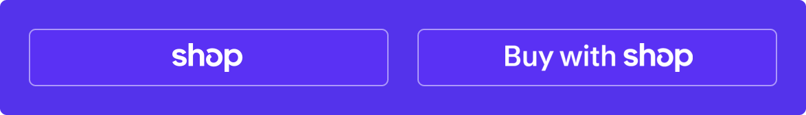 Shop button with low contrast