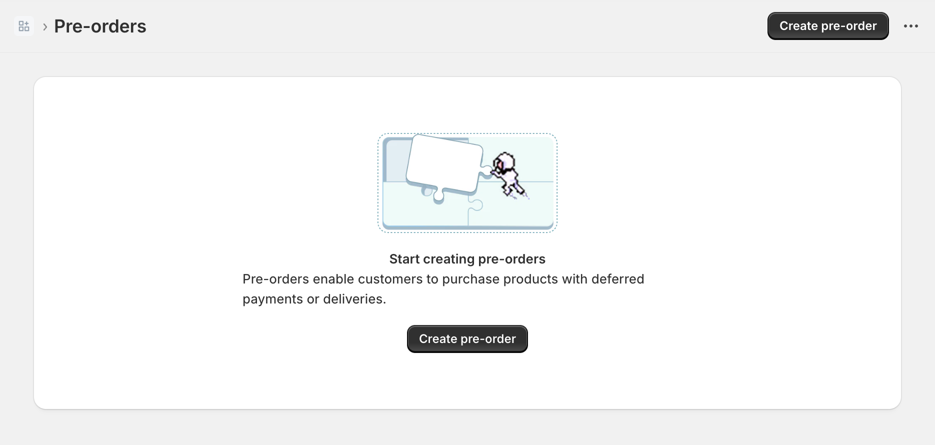 deferred purchase option app homepage
