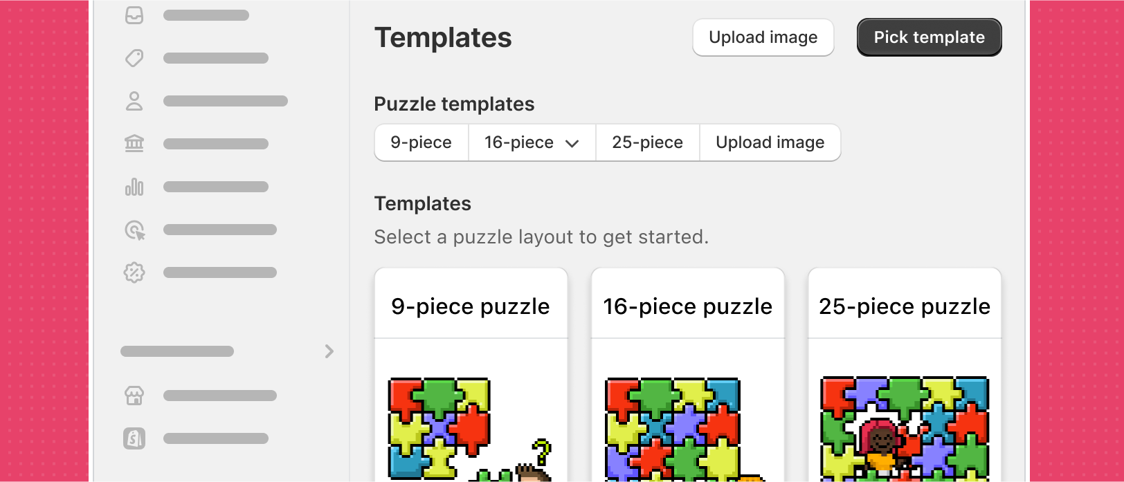 A single UI page that provides two different ways to accomplish the same task.