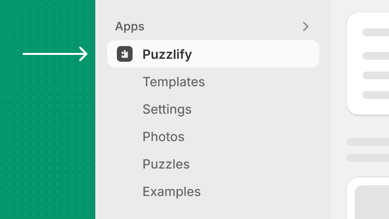 A dialog card containing a button that's labeled 'View free image', with an icon that indicates it sends the user to an external page when clicked.