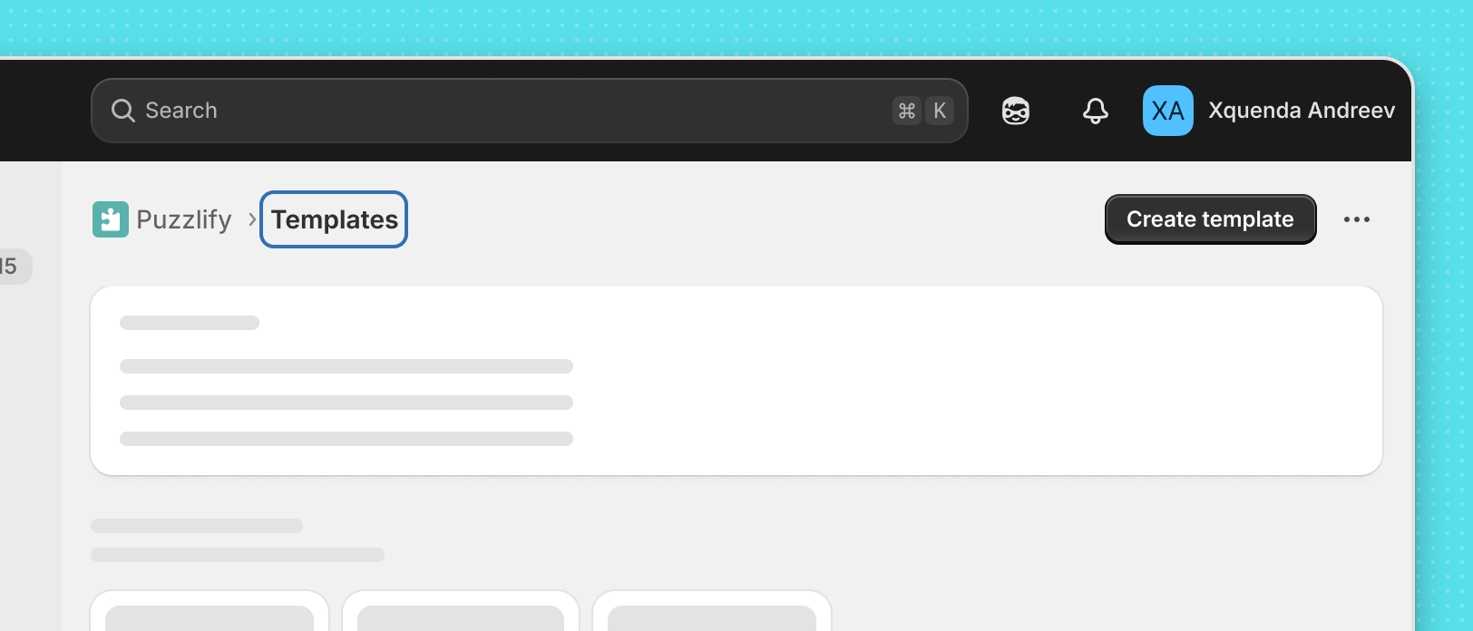 The page header with a code block showcasing the App Bridge TitleBar component.