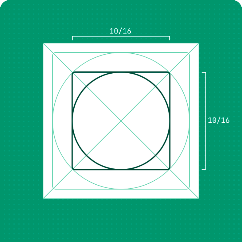 The minimum size of an icon within the icon grid.