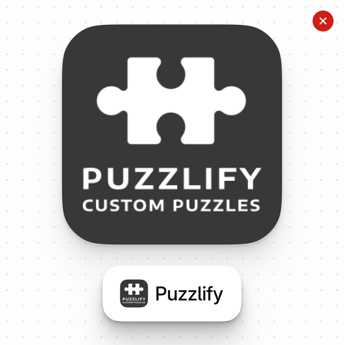 An icon that contains a lot of text, some of which is repetitive.