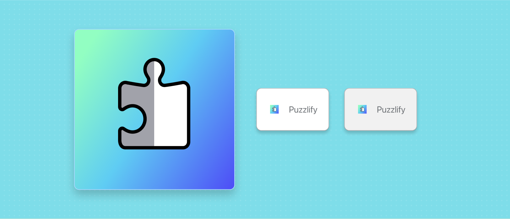 A gray icon on a similarly gray background.