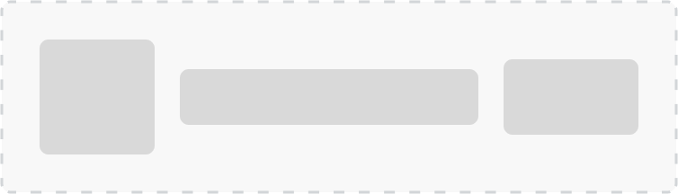 The grid component in the context of a nested layout