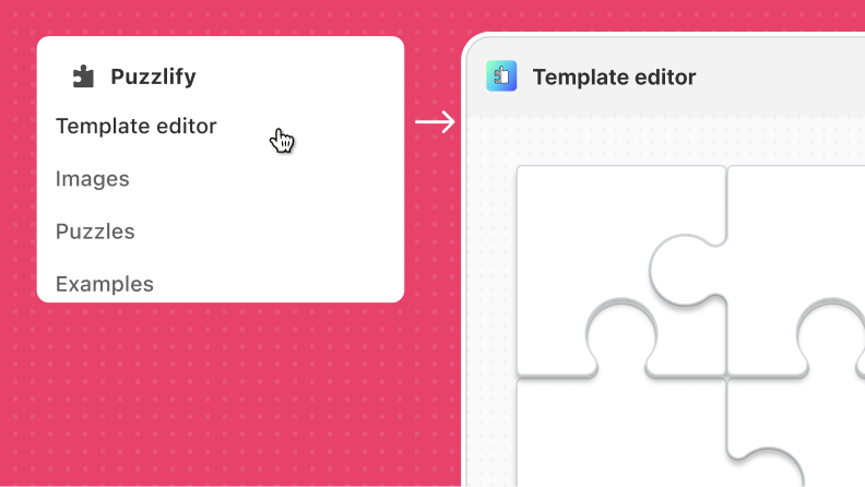 An image of a link in the Shopify navigation bar launching a full-screen experience.