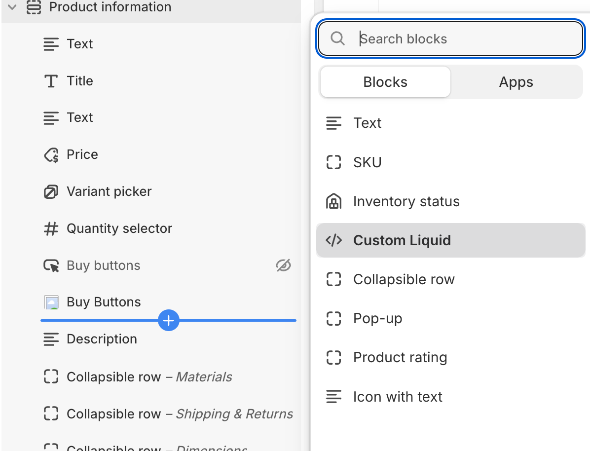 How to create a custom Liquid block