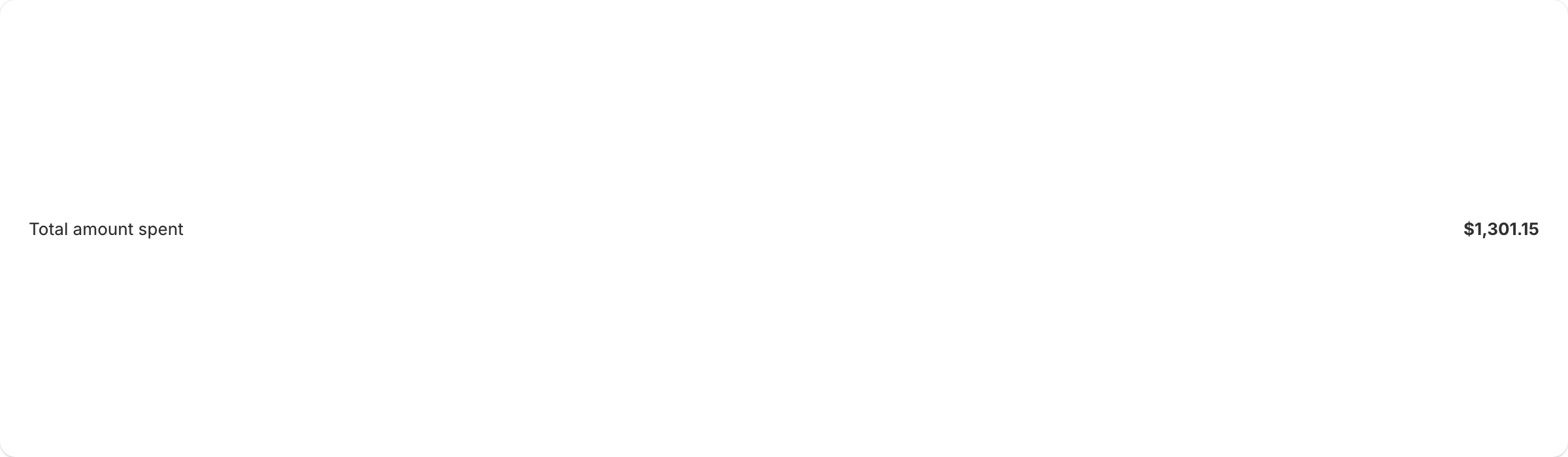 A list visualization of sample ShopifyQL query results.