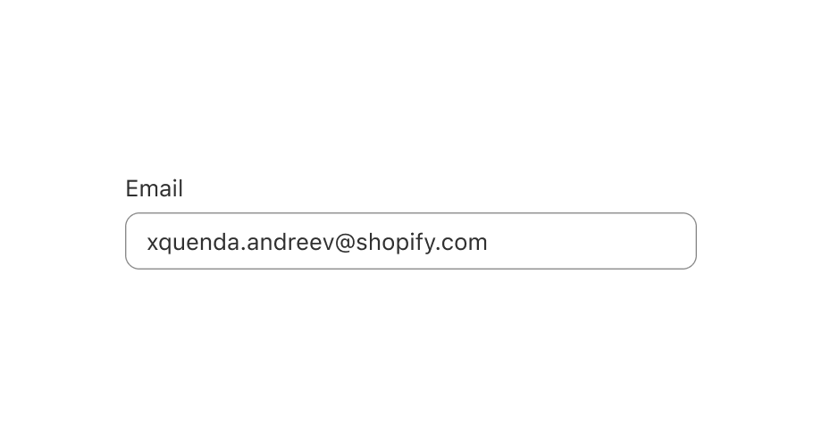 Set a low-stock notification email address and save it. This example uses `EmailField` to capture the address, with a [Button](/docs/api/admin-extensions/2025-07/ui-components/actions/button) that saves the notification email.