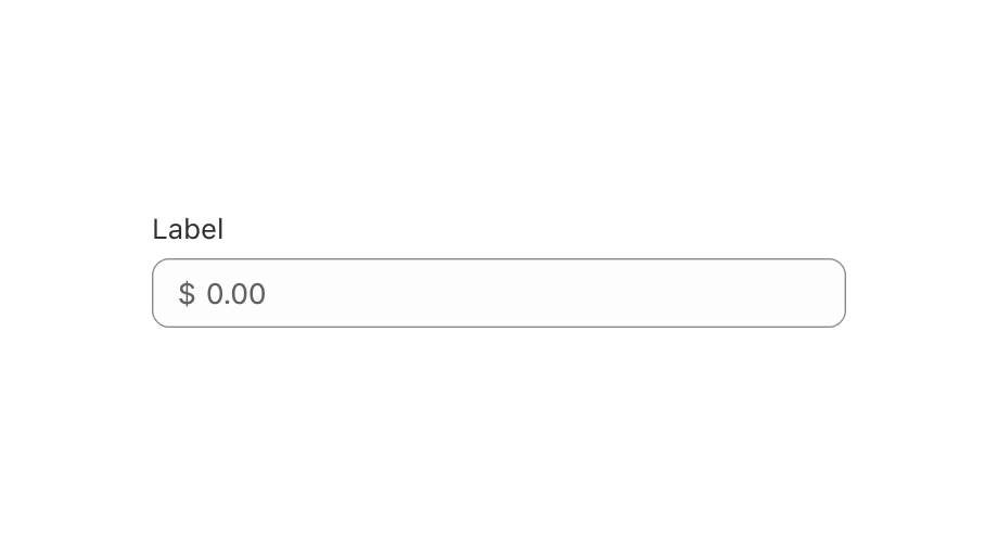 Set a cost-per-item price in USD and save it from an action modal. This example uses `MoneyField` with `currencyCode` set to USD, with a [Button](/docs/api/admin-extensions/2025-07/ui-components/actions/button) that saves the price and closes the modal.
