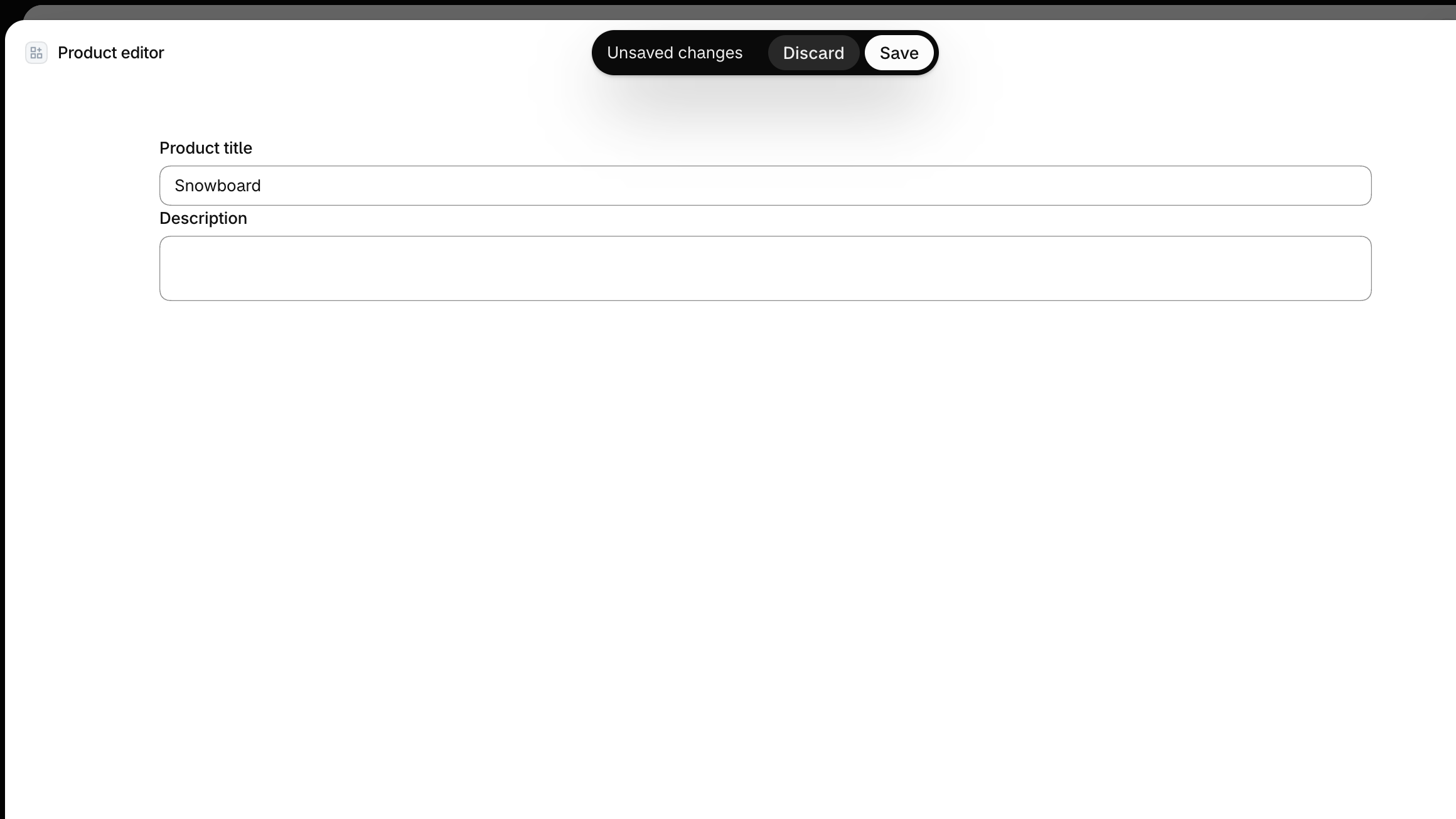 App window