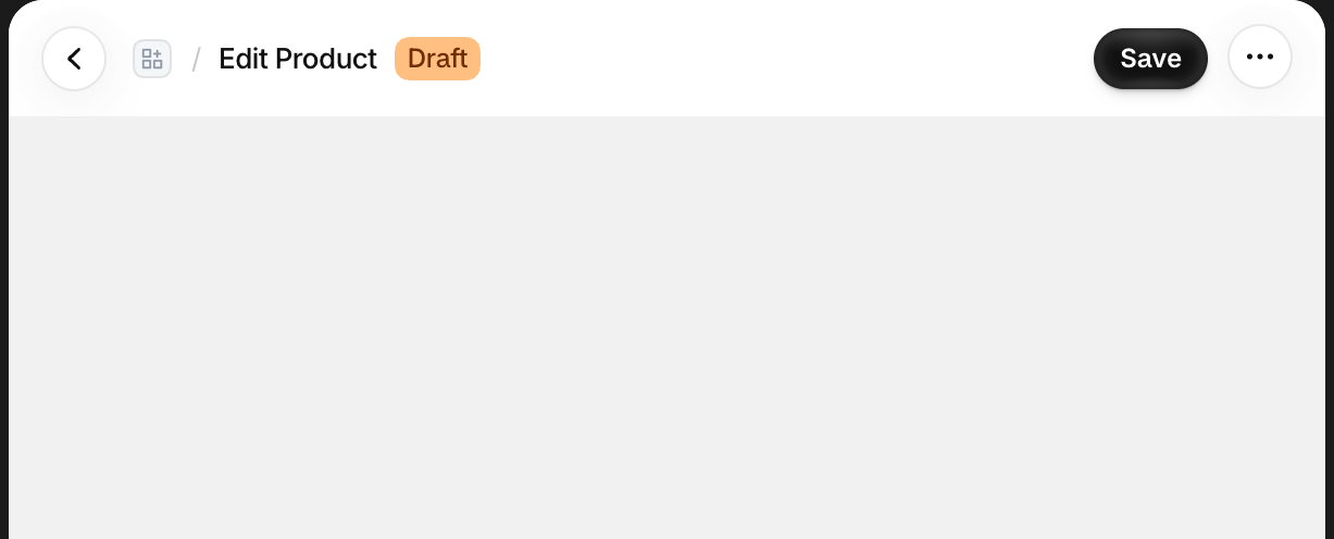 Show page status in the title bar. This example displays a status badge using the `accessory` slot with `s-badge` and `tone`.