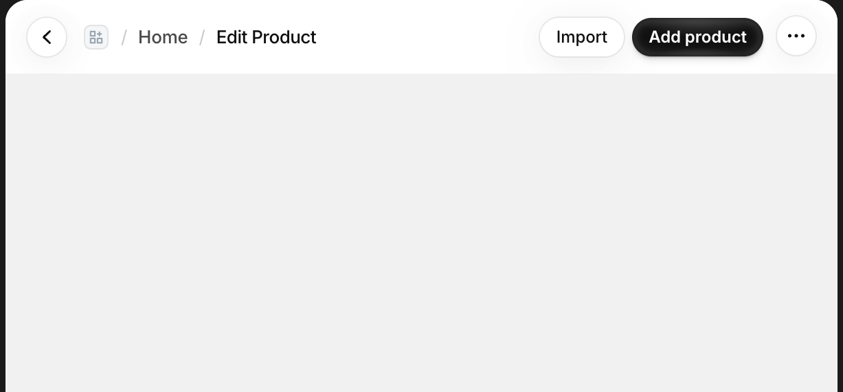 Help users navigate back to previous pages. This example adds breadcrumb navigation using the `breadcrumb-actions` slot.