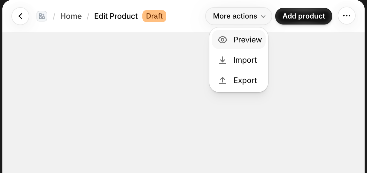 Build a complete title bar configuration. This example combines heading, actions, badges, and breadcrumbs.