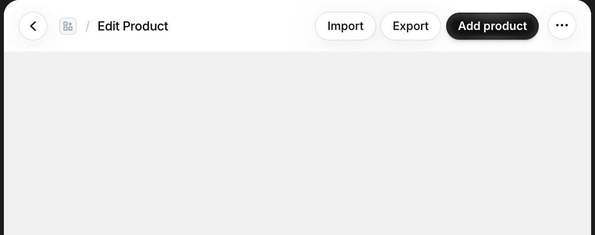 Configure the title bar for your page. This example sets a heading and adds primary and secondary action buttons.