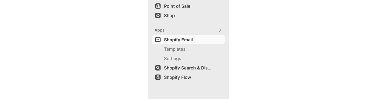 App nav