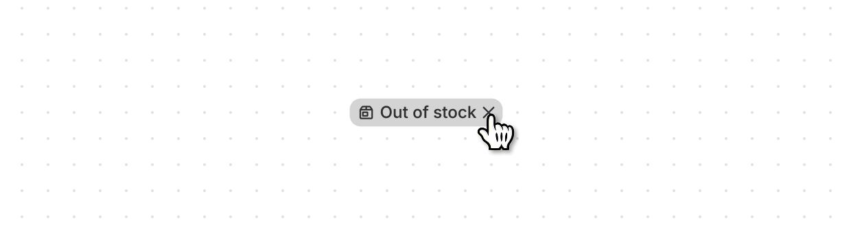 Clickable chip