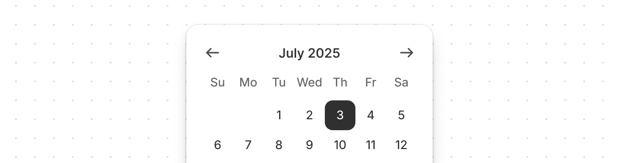 Date picker