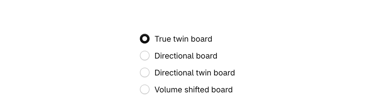 Choice list