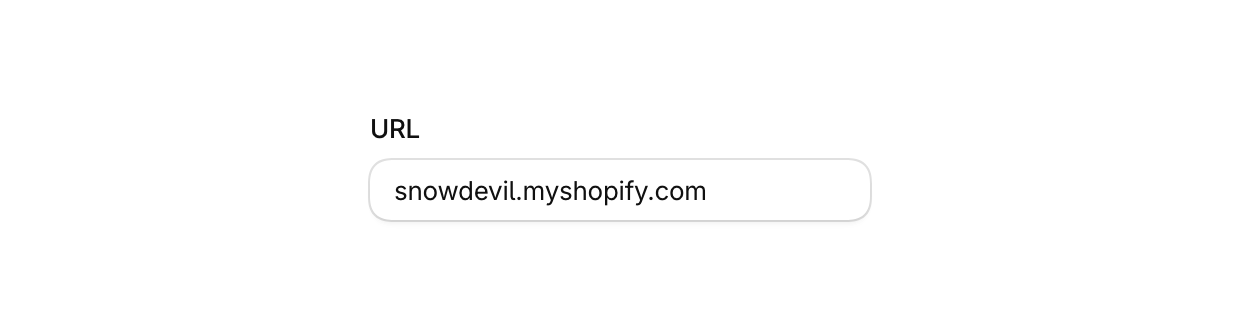 URL field