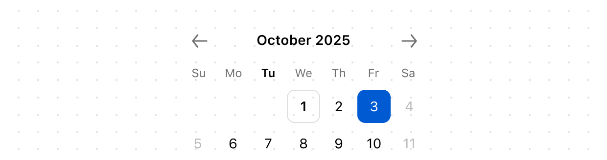 Date picker