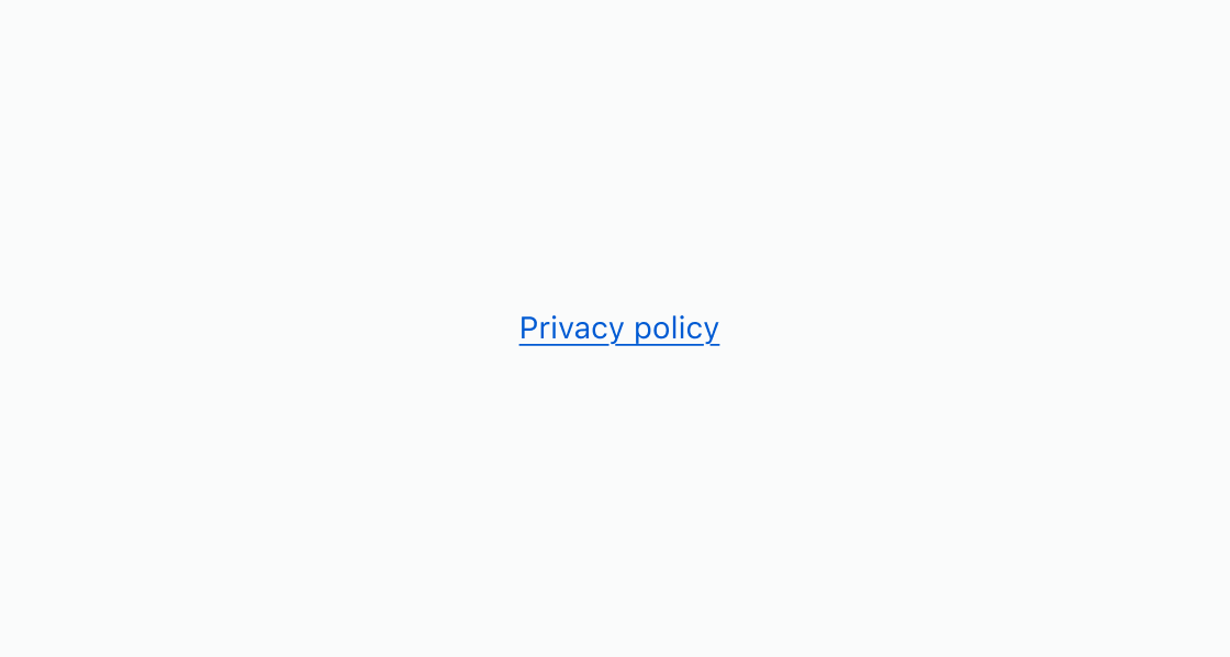 A rendered example of the link component