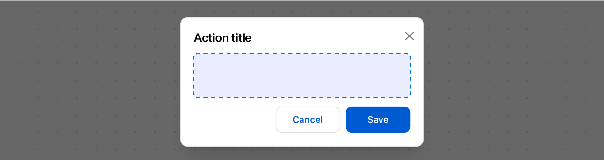 Customer account action
