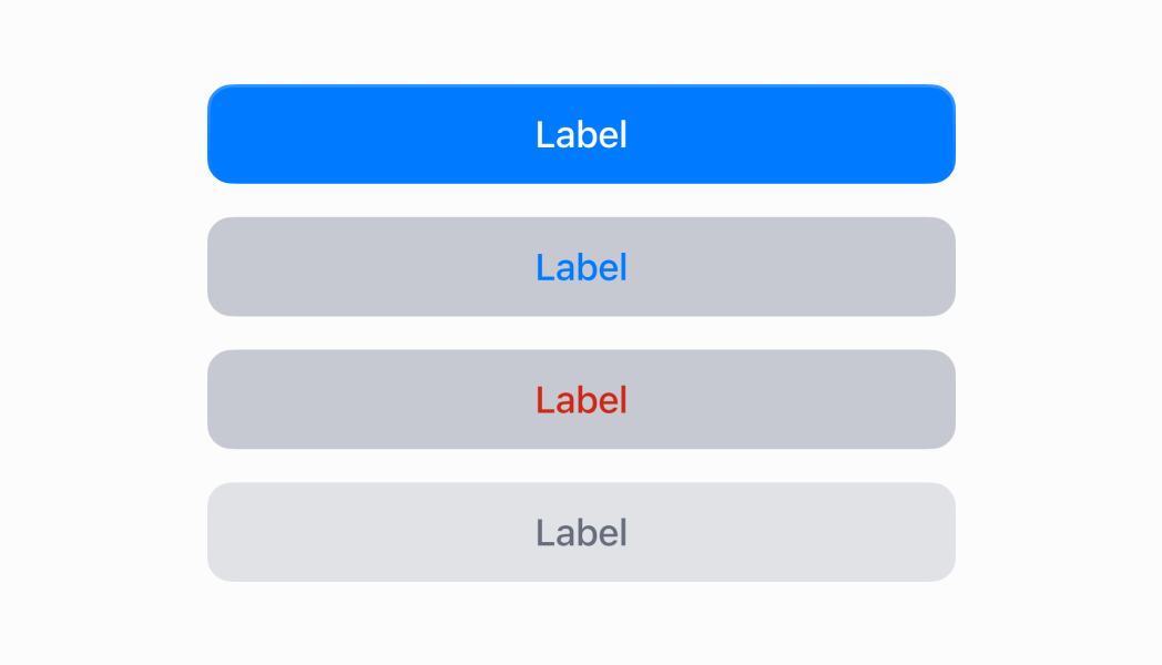 Display a button that responds to user interactions. This example shows a button that displays a toast notification when pressed, demonstrating how to handle button taps and provide immediate feedback to merchants.