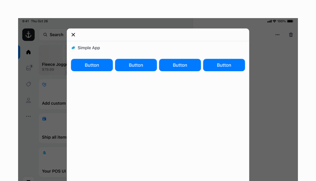 Stretch child elements to fill container width using `alignContent='stretch'`. This makes all children expand horizontally to fill available space regardless of content, ensuring consistent full-width elements in vertical layouts.