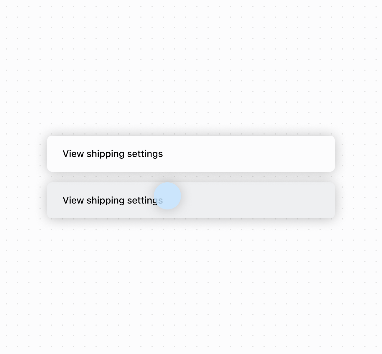 Make any content interactive using a clickable component wrapper without imposing visual styling. This example shows how to create custom interactive elements while maintaining full control over appearance.
