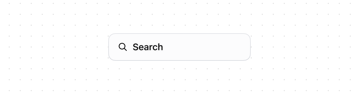 Search field