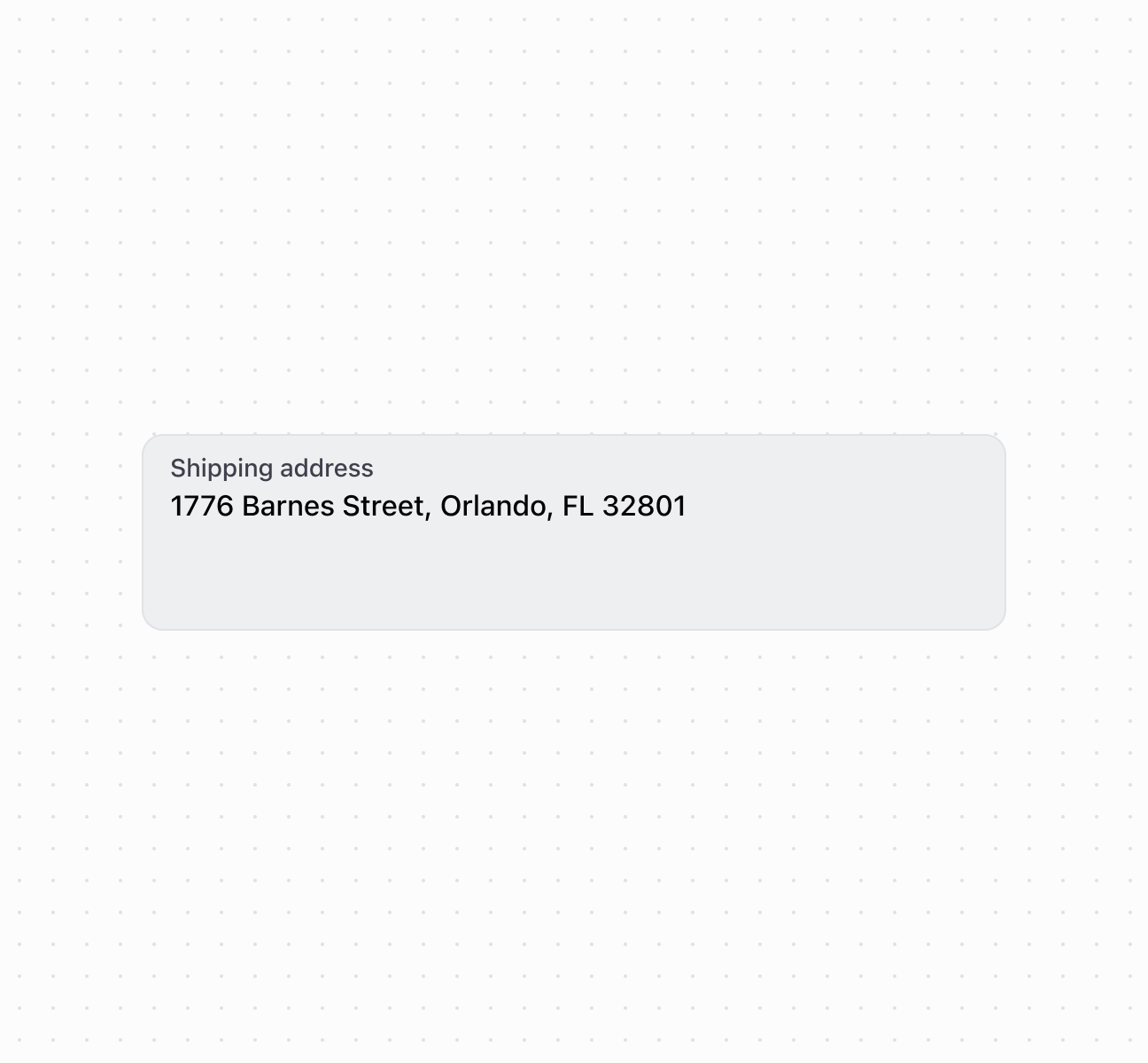 Capture multi-line text input using a textArea component. This example shows a basic text area with a label for extended content.