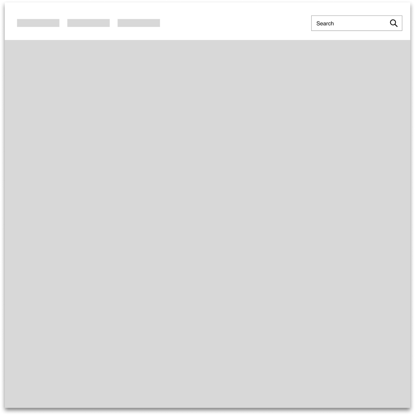Example of in-line search in desktop.
