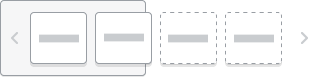 Add sliding controls to move between blocks in narrow viewports.